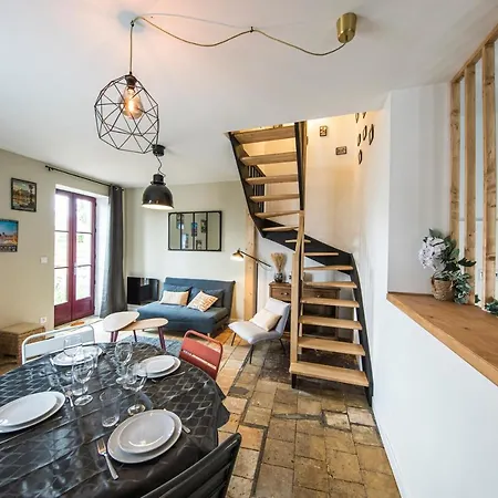 L'Atypique, Charmante Maison Avec Jardin Clos Amboise Exterior foto